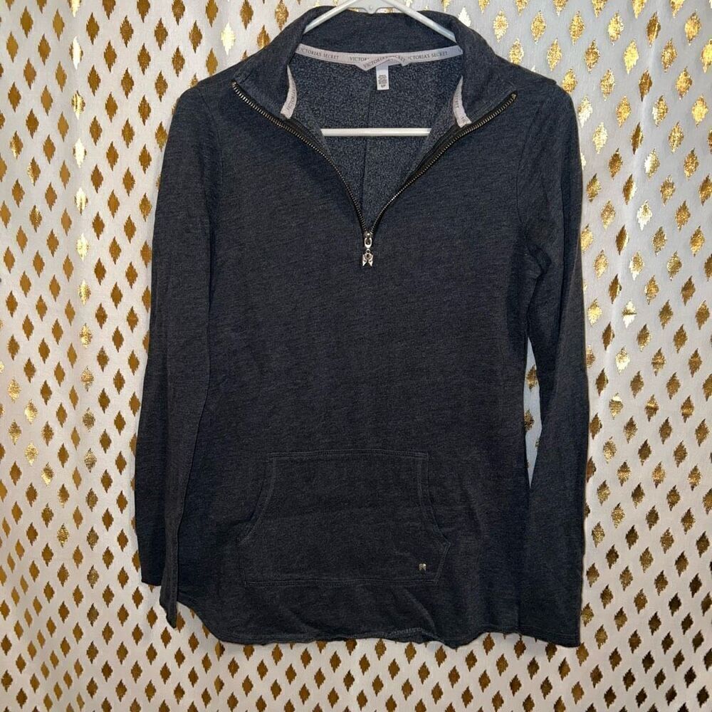 Victoria’s Secret Angel quarter zip sweater blue size S